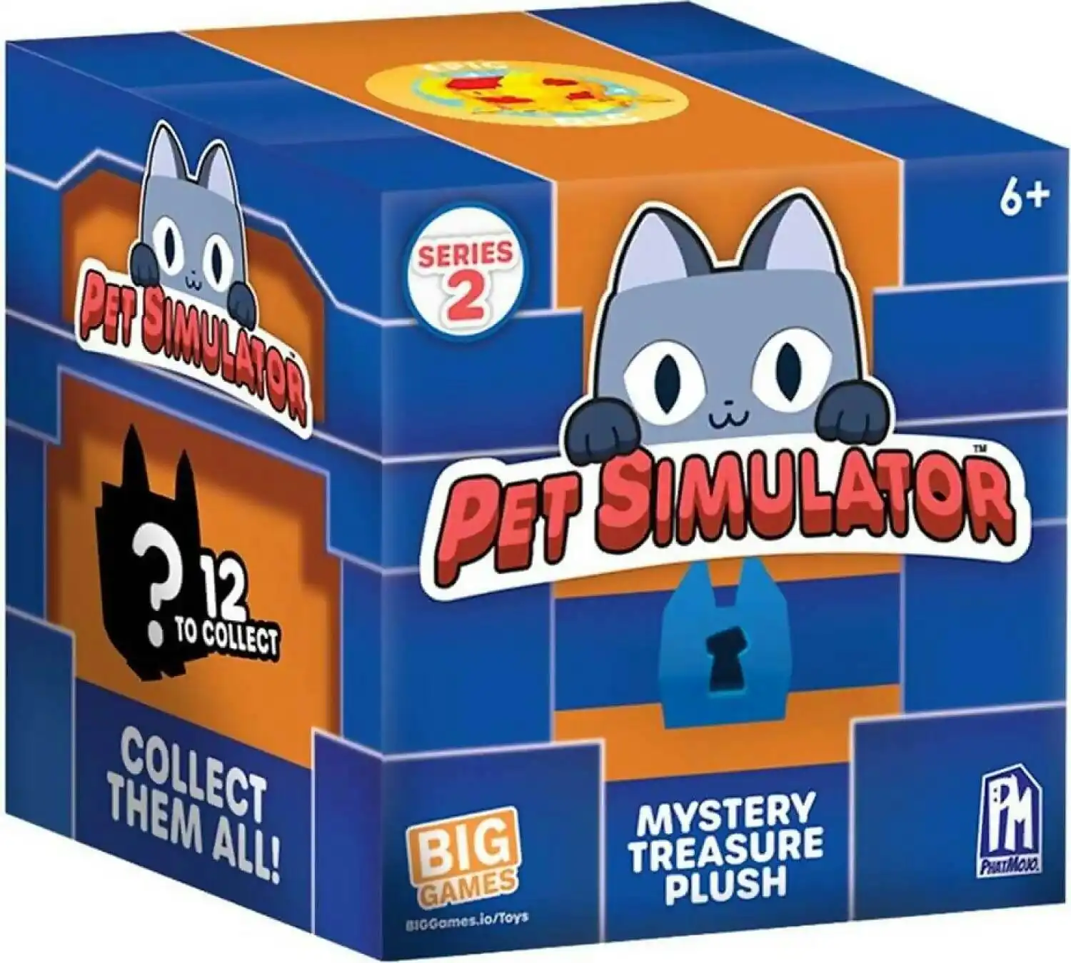 Pet Simulator - 4-inch Plush Treasure Chest S2 - PhatMojo (1 Mystery Plush Blind Box)