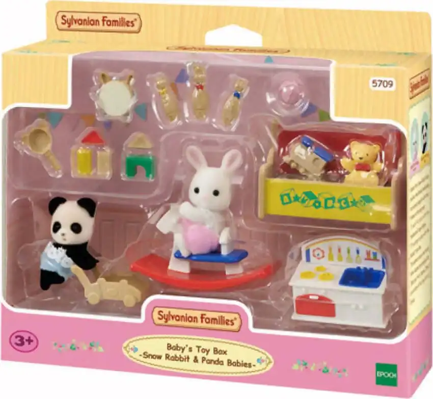 Sylvanian Families - Babys Toy Box Animal Doll Playset