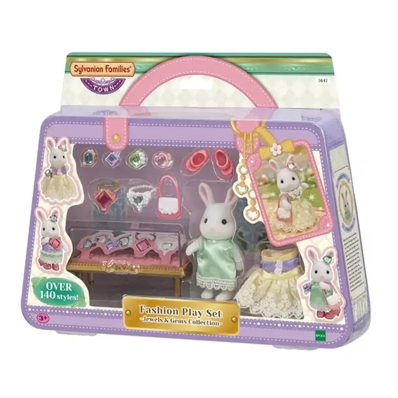 Sylvanian Families - Town Fashion Play Set Jewels & Gems Collections Animal Doll Playset