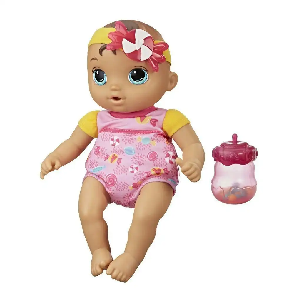 Baby Alive - Sweet N Snuggly Baby Soft-bodied Washable Doll Bottle First Baby Doll Toy For Kids 18 Months Old And Up  Hasbro