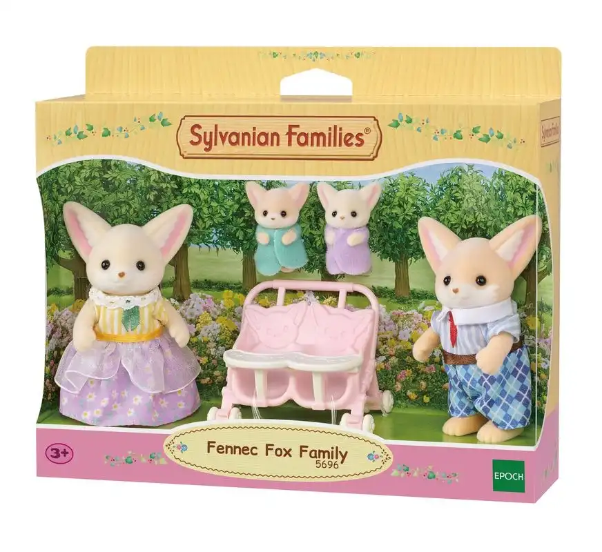 Sylvanian Families - Fennec Fox Family Animal Doll Playset