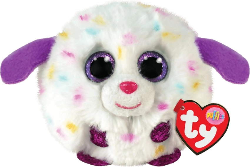 Ty Beanie Boos Balls - Munchkin The White Dog- Puffies