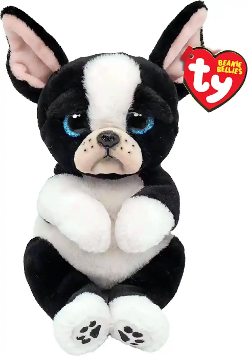 Ty Beanie Bellies - Tink Black And White Dog Small 20cm