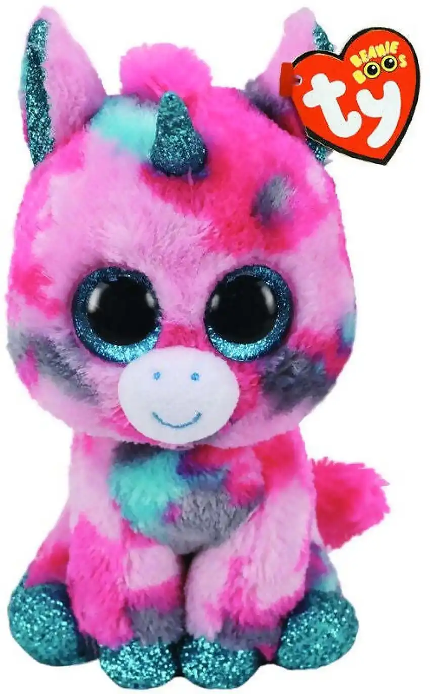 Ty - Beanie Boos - Gumball The Pink Unicorn Small 15cm
