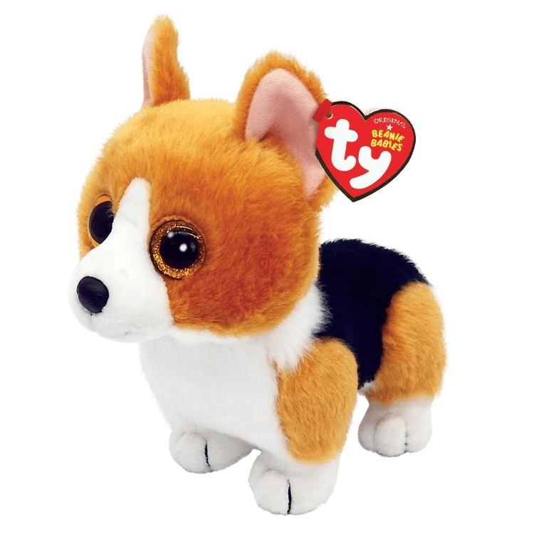 Ty Beanie Boos - Colin - Corgi Dog 15cm Small