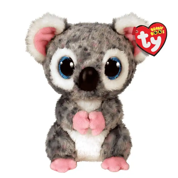 Ty Beanie Boos - Karli - Grey Spotted Koala 15cm Small