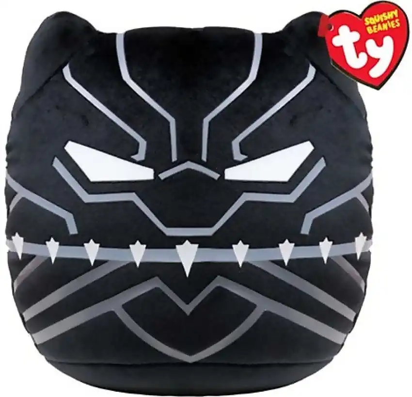 Ty - Black Panther Squishy Beanies - Marvel - Med 25 Cm