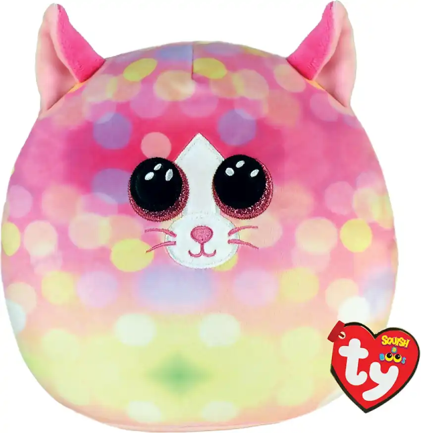 Ty - Squish-a-boos - Sonny - Multicolored Cat Medium 25cm (10'')