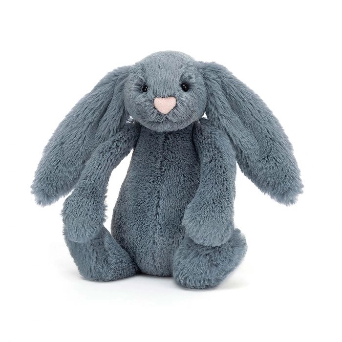 Jellycat Bashful Dusky Blue Bunny Small Blue 18x9x10cm