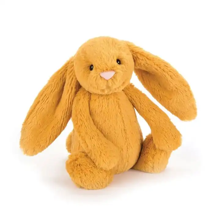 Jellycat Bashful Saffron Bunny Small Yellow 18x9x10cm