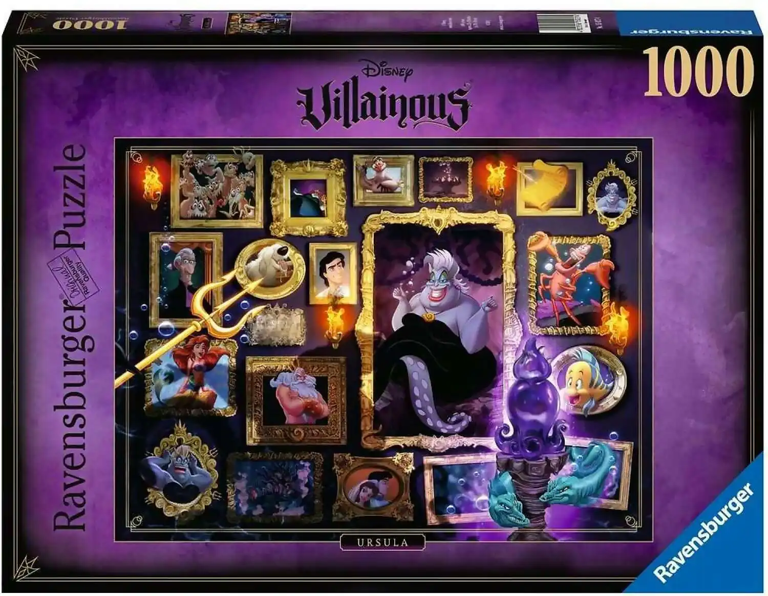 Ravensburger - Disney Villanious Ursula Jigsaw Puzzle 1000 Pieces