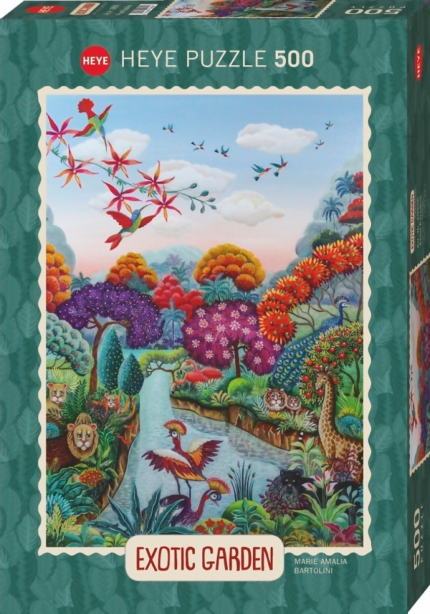 Heye - Exotic Garden Plants Paradise Jigsaw Puzzle 500 Pieces