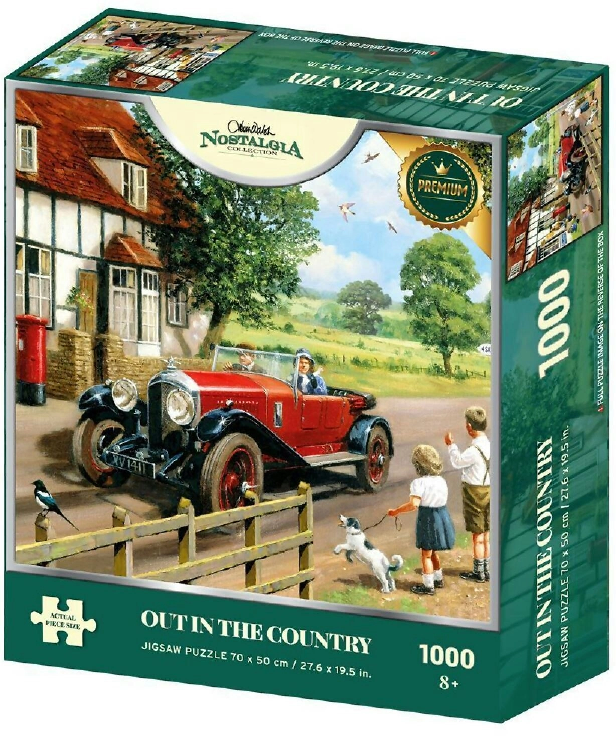 Holdson - Nostalgia Collection - Out In The Country - Jigsaw Puzzle 1000 Pieces