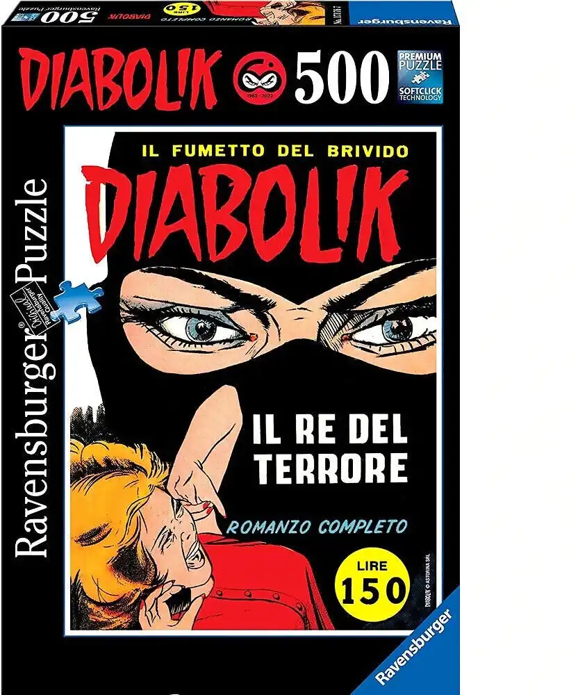 Ravensburger - Diabolik Comic 196 Jigsaw Puzzle 500 Pieces