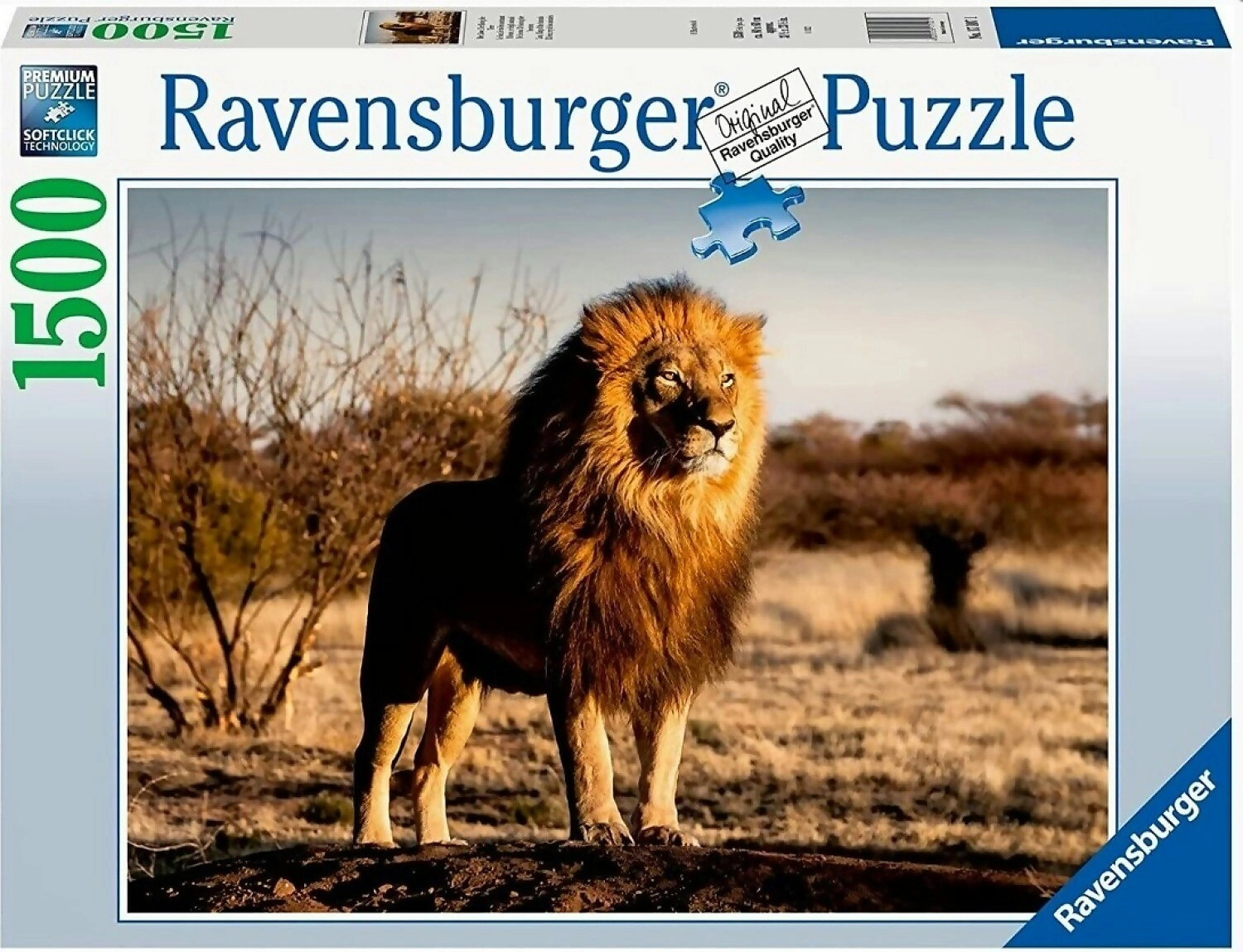 Ravensburger - The Lion King Of The Beasts Jigsaw Puzzle 1500 Pieces