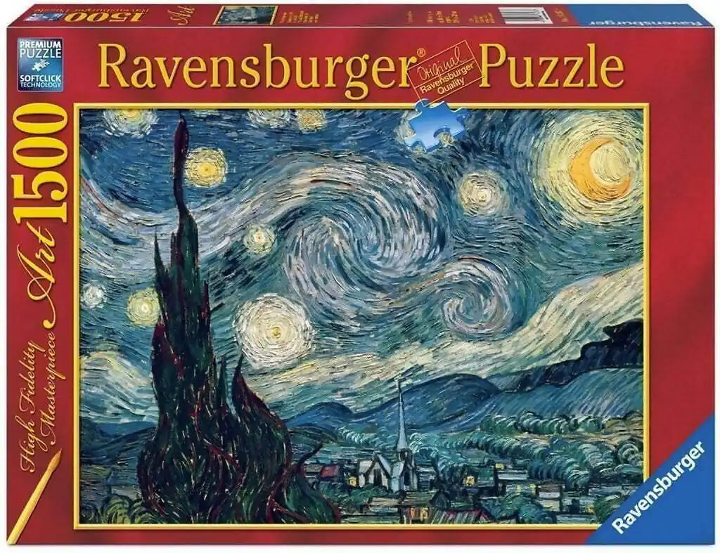 Ravensburger - Van Gogh Starry Night Jigsaw Puzzle 1500 Pieces