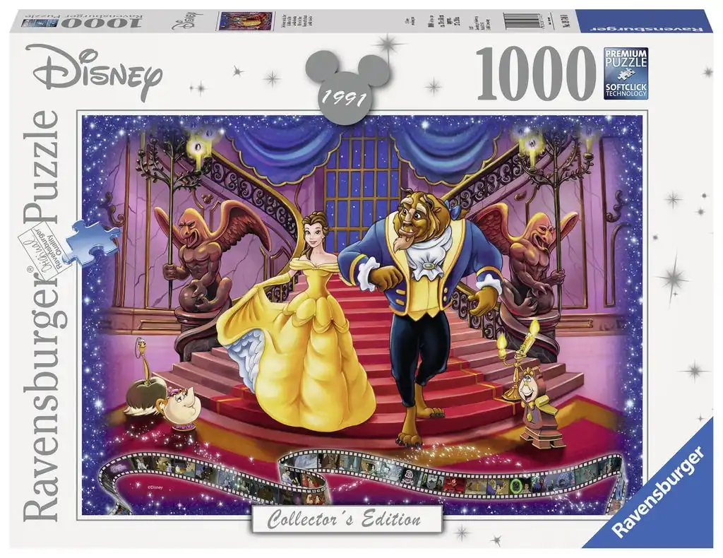 Ravensburger - Disney Moments 1991 Beauty Beast 1000 Pieces Collector's Edition Puzzle