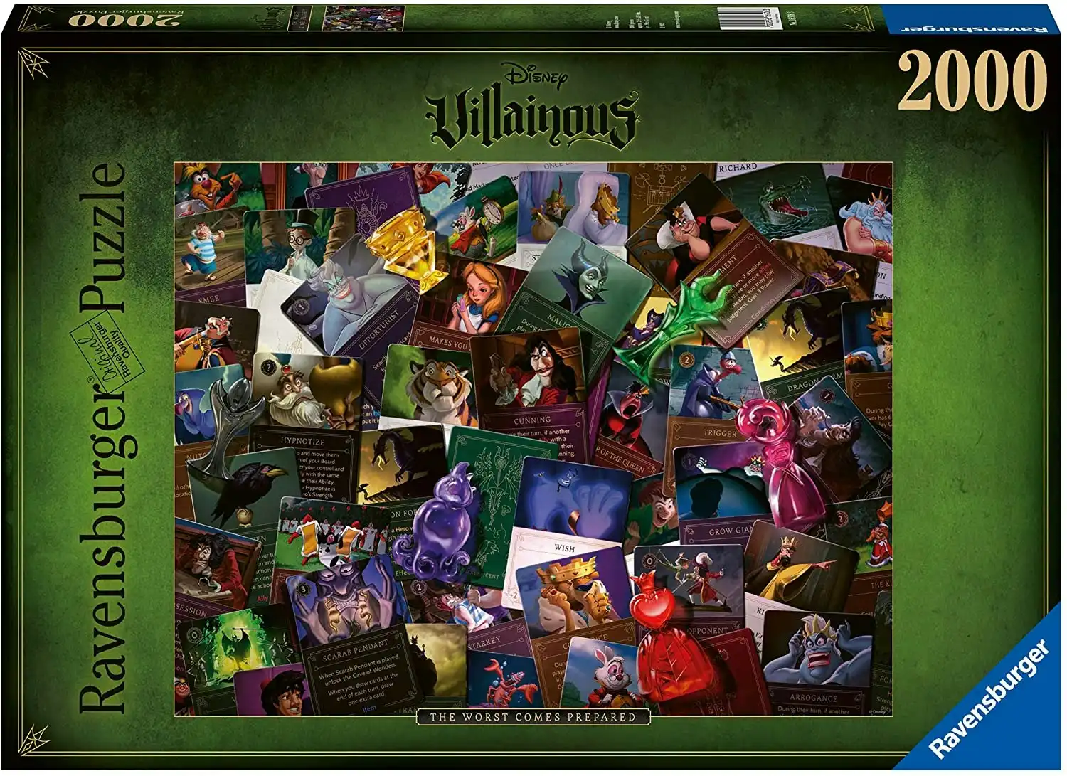 Ravensburger - The Worst Comes Prepared Villianous 2000 Pieces Jigsaw Puzzle
