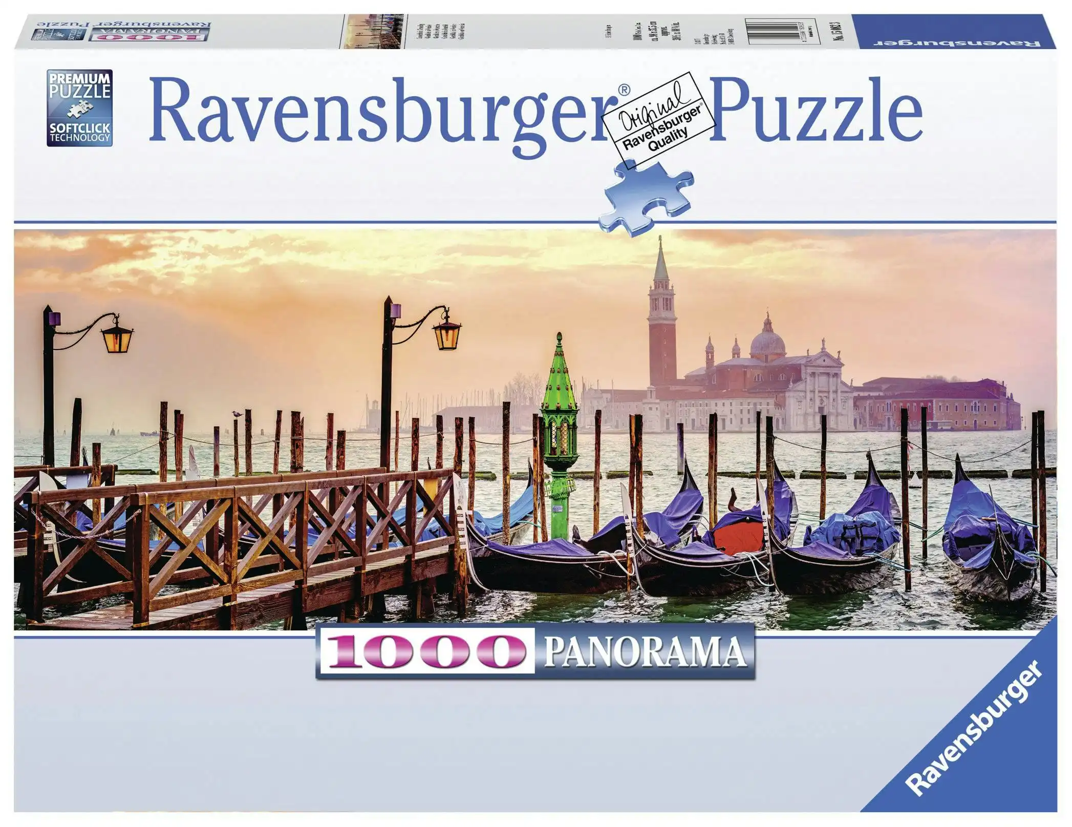 Ravensburger - Gondolas In Venice Jigsaw Puzzle 1000 Pieces