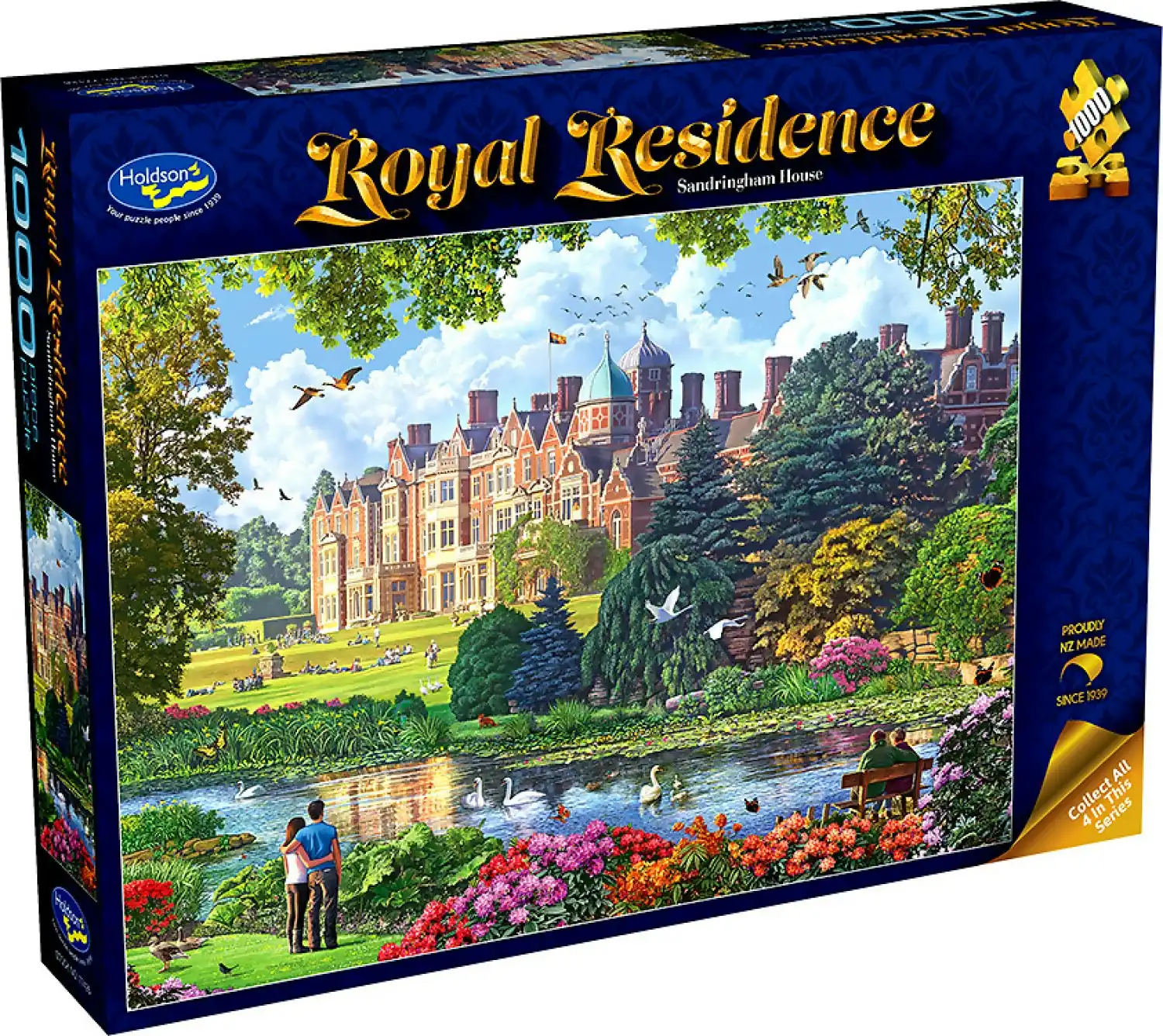 Holdson - Royal Residence Sandringham - Jigsaw Puzzle 1000 Pieces