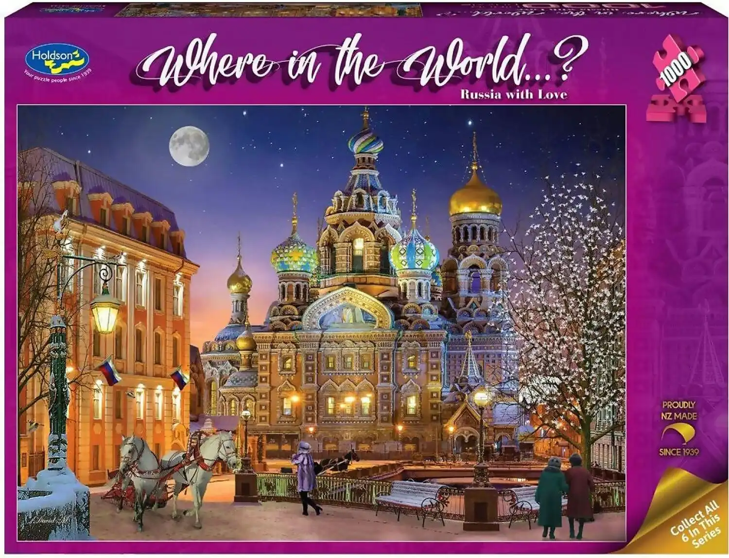 Holdson - Russia With Love Where In The World Jigsaw Puzzle 1000 Pieces