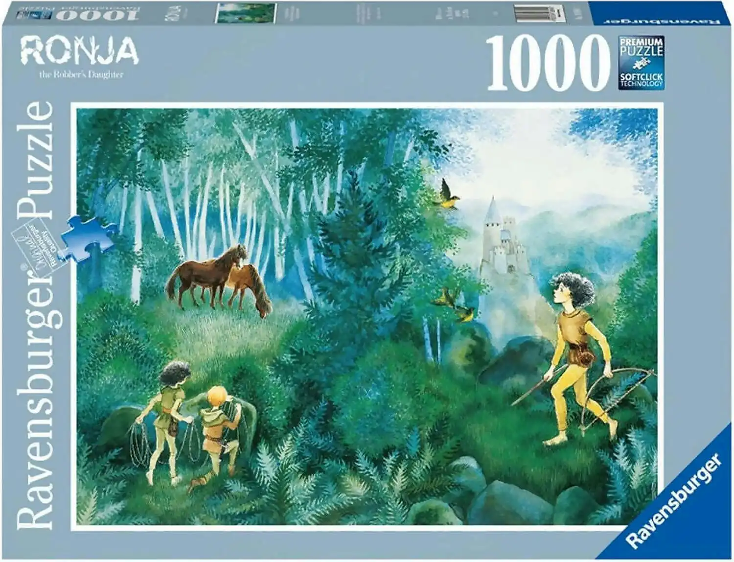 Ravensburger - Ronja The Robbers Daughter Jigsaw Puzzle 1000 Pieces