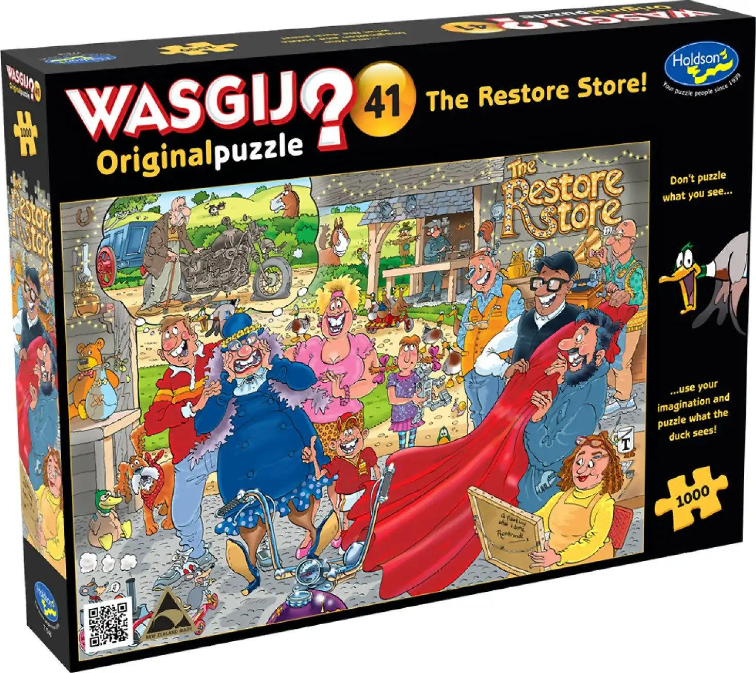 Wasgij - Original 41 - The Restore Store - Holdson Jigsaw Puzzle 1000 Pieces