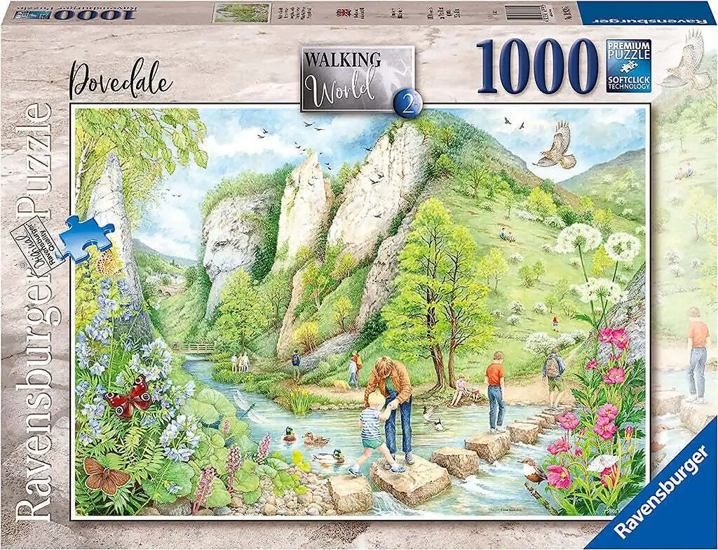 Ravensburger - Dovedale Walk World No 2 Jigsaw Puzzle 1000 Pieces