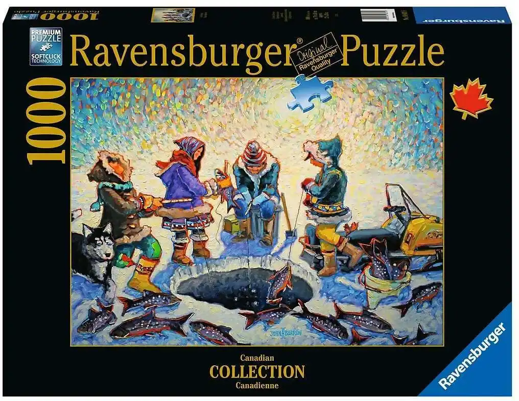 Ravensburger - Ice Fishing Jigsaw Puzzle 1000 Pieces