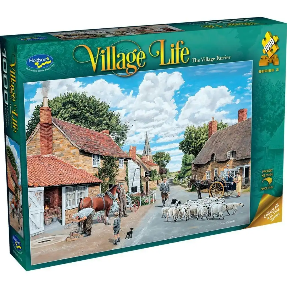 Holdson - The Village Farrier Village Life S3 Jigsaw Puzzle 1000 Pieces