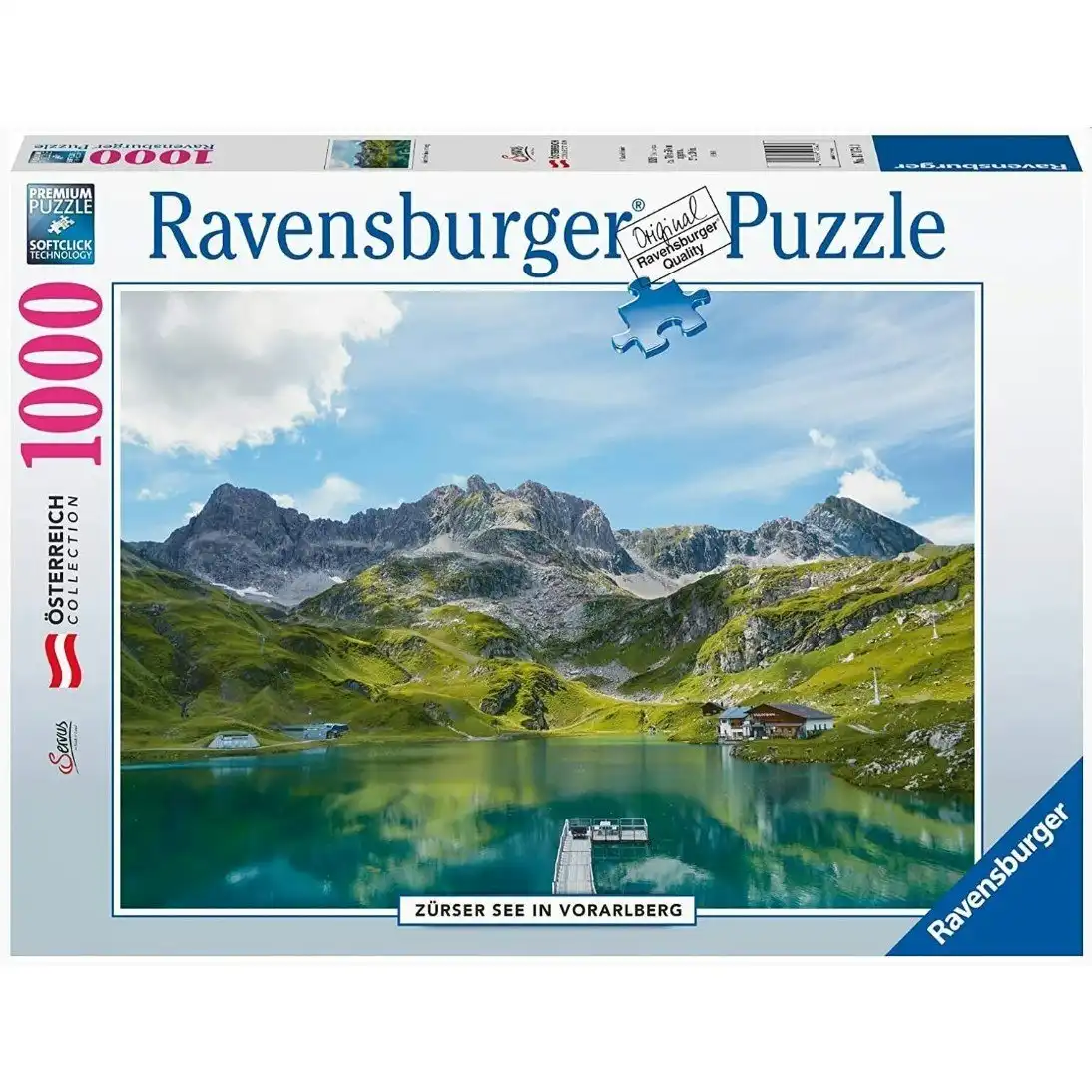 Ravensburger - Zeurser See In Vorarlberg Jigsaw Puzzle 1000 Pieces
