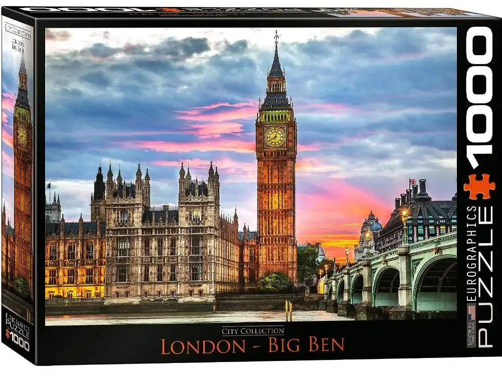 Eurographics - London Big Ben 1000 Piece Jigsaw Puzzle