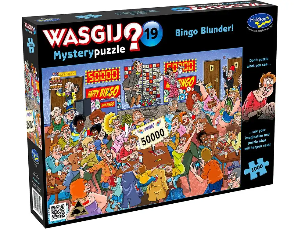Wasgij - Mystery 19 Bingo Blunder Jigsaw Puzzle 1000 Pieces