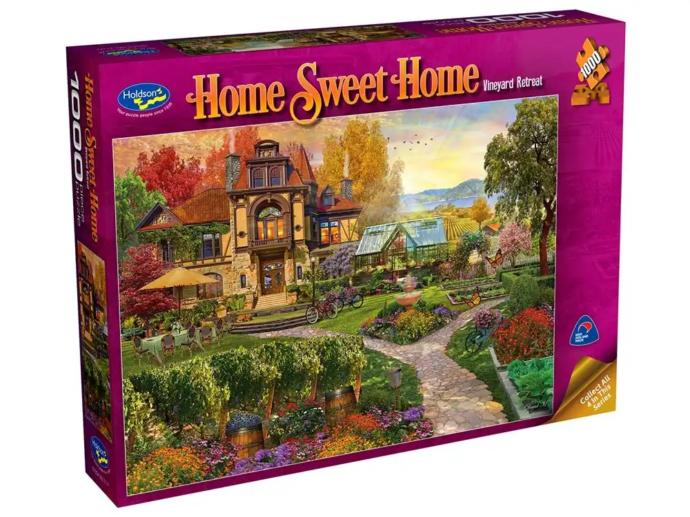 Holdson - Home Sweet Home 2 Vineyard Retreat 1000 Pieces Jigsaw Puzzle