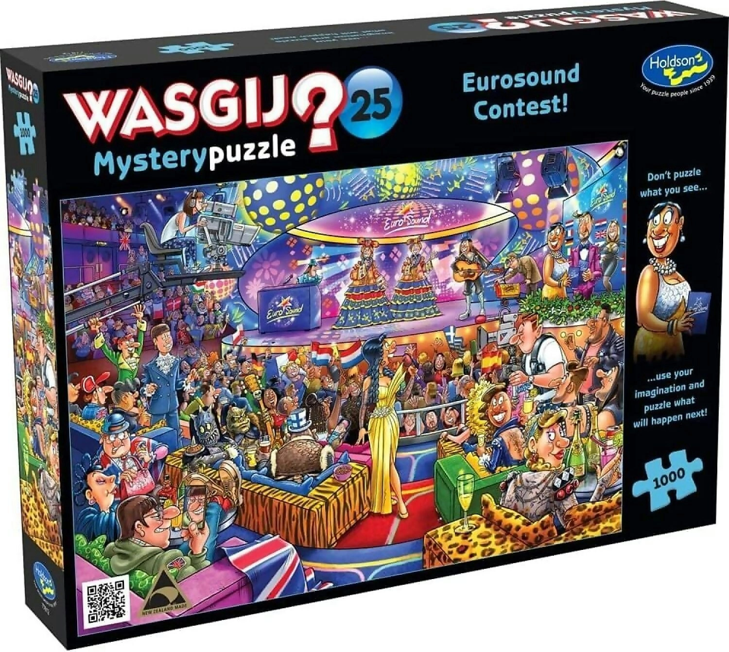 Wasgij - Mystery 25 - Eurosound Contest! - Holdson Jigsaw Puzzle 1000pc