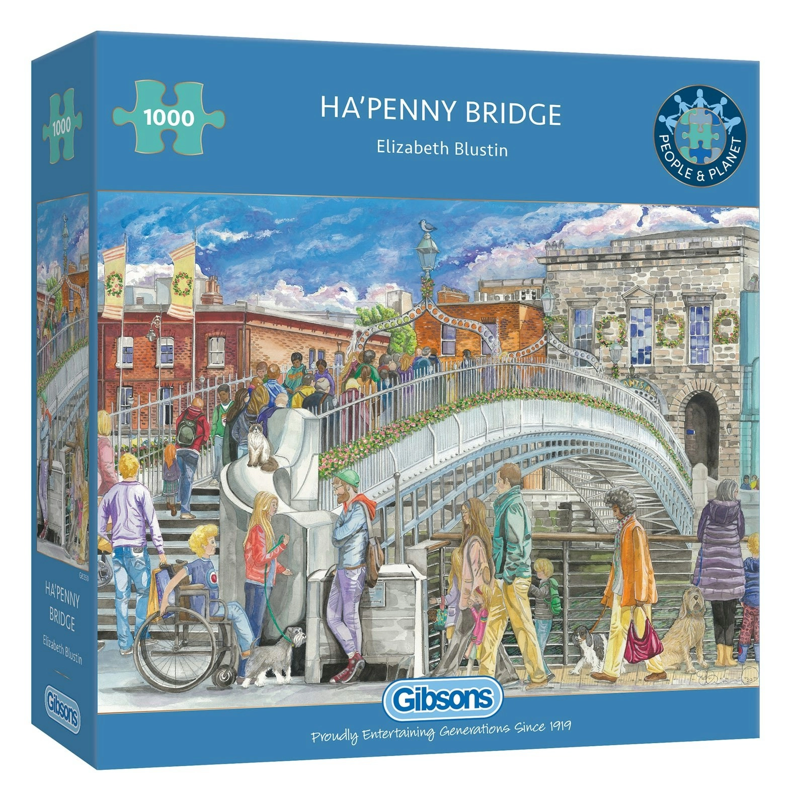 Gibsons - HaPenny Bridge - Jigsaw Puzzle 1000 Pieces