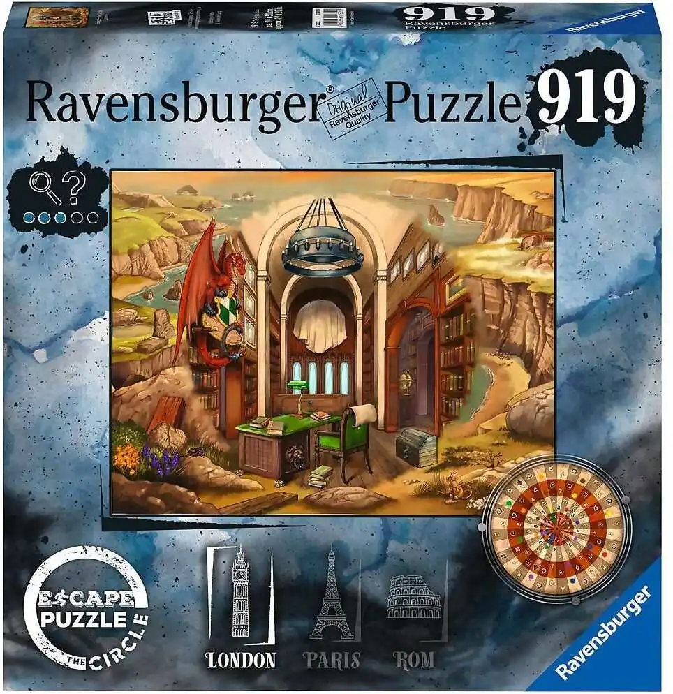 Ravensburger - Escape The Circle London Jigsaw Puzzle 919 Piecess