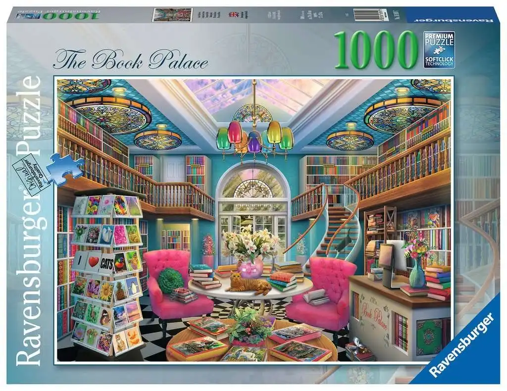 Ravensburger - The Book Palace 1000 Pieces Puzzle