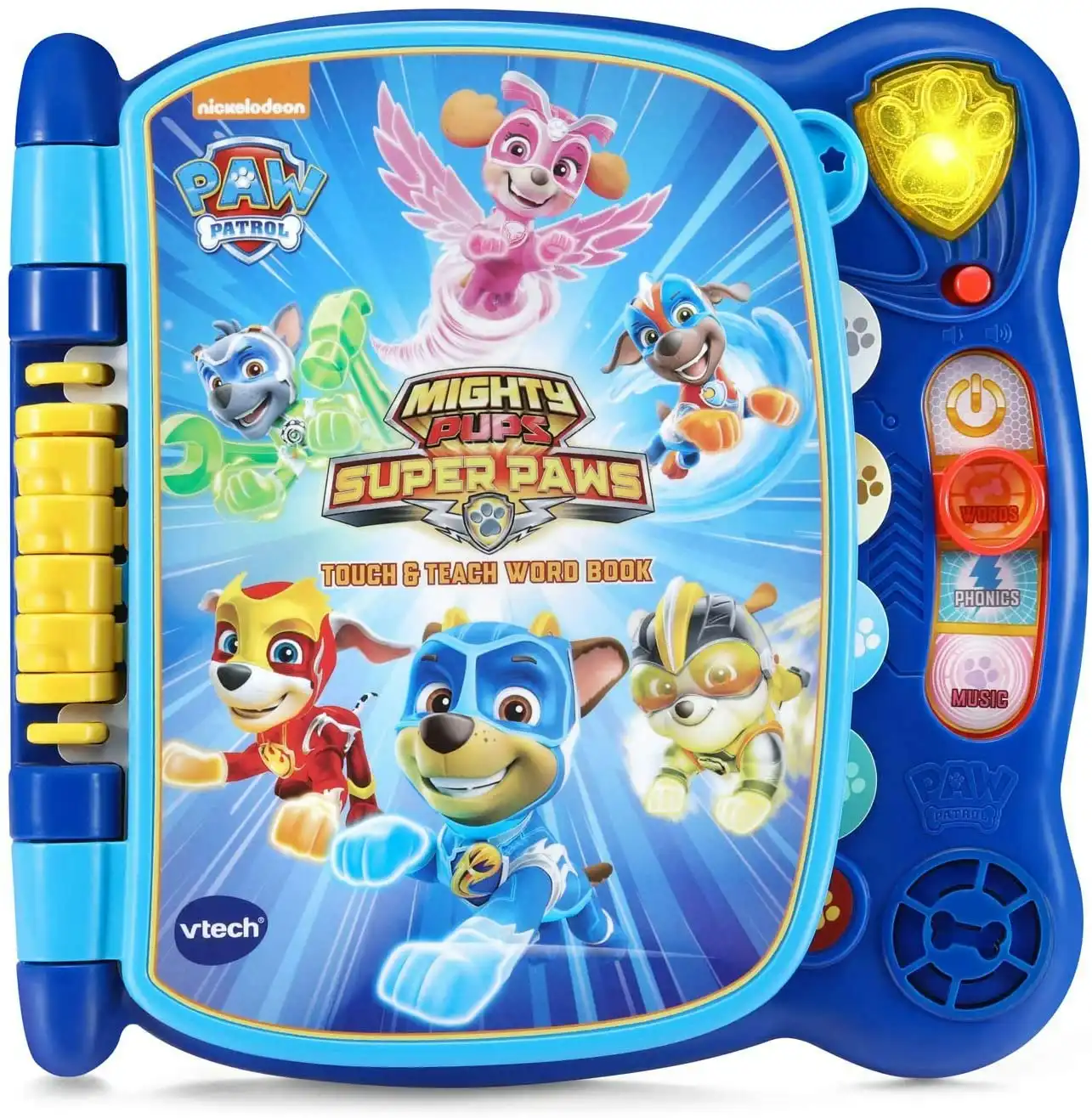 PAW Patrol - Mighty Pups Touch And Teach Word Book Vtech