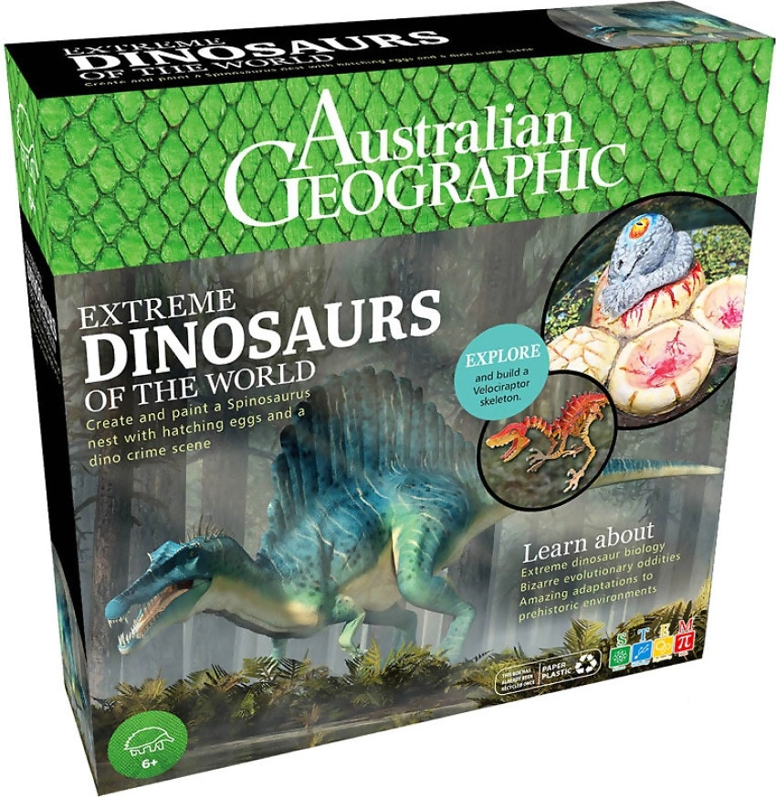 Australian Geographic - Extreme Dinosaurs Of The World Kit