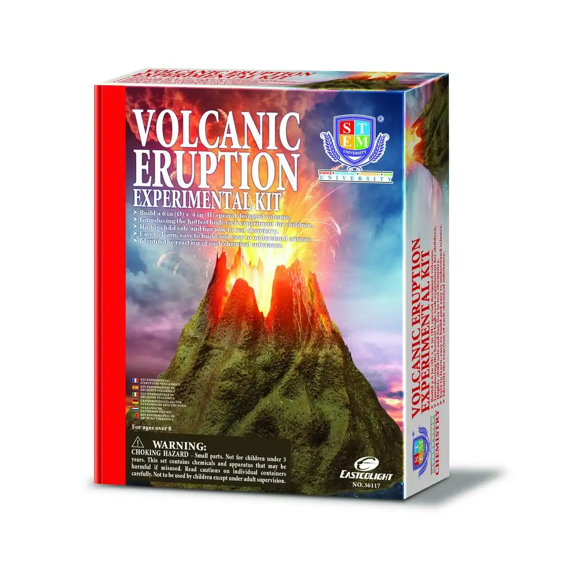 Stem Volcanic Eruption