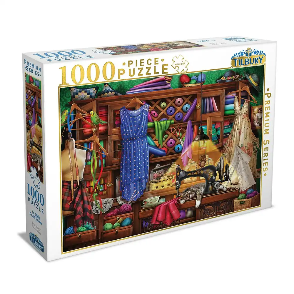 1000pc Tilbury Kids/Family/Teen Ye Olde Craft Room 69x50cm Jigsaw Puzzle Toy 8y+