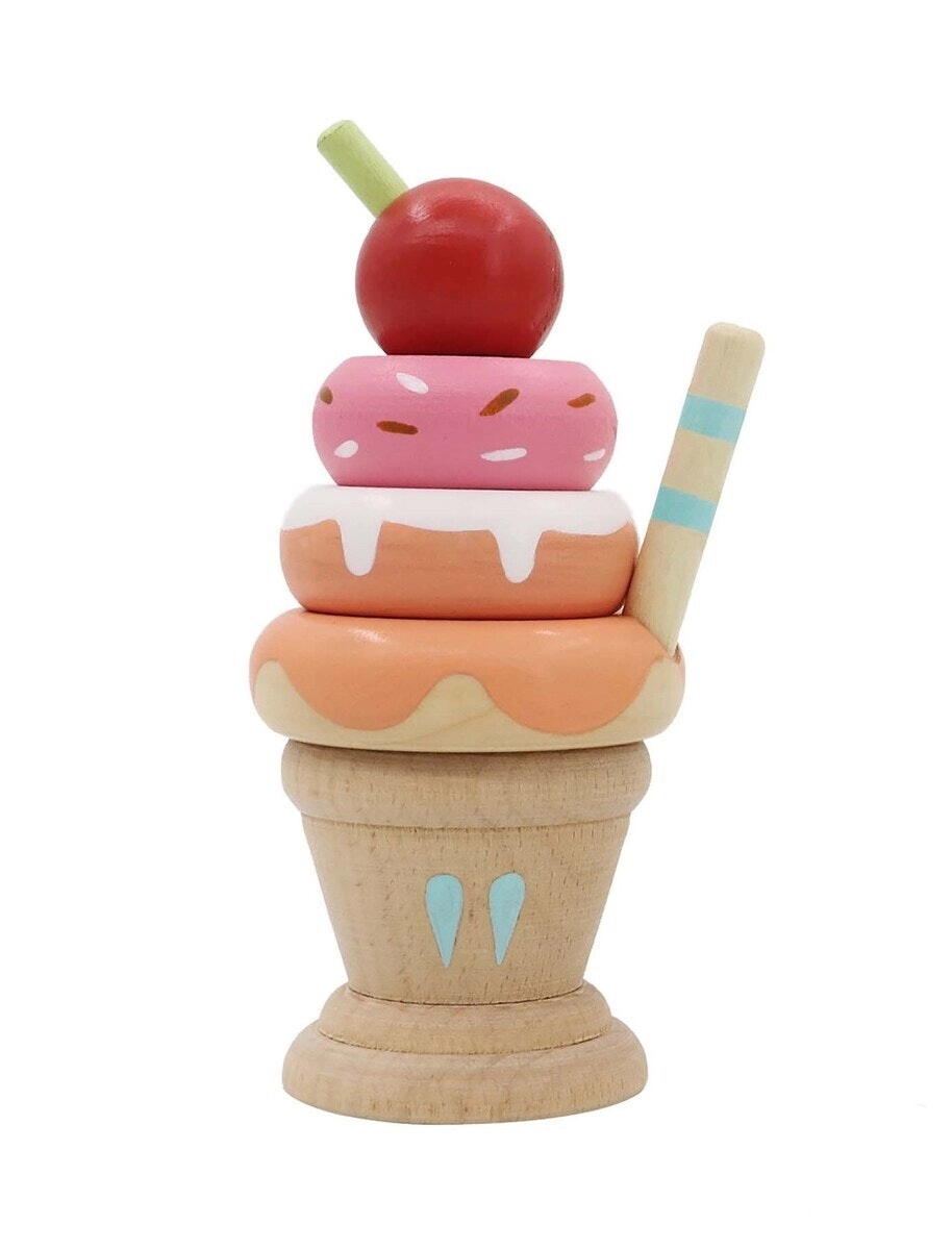 Kaper Kidz Calm & Breezy Children's/Kids Play Stacking Icecream Strawberry 10m+