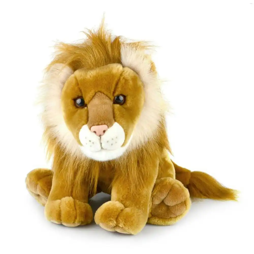 Korimco 35cm Lion Friendlee Kids Stuffed Toy Plush Soft Animal 5-8y Child Brown