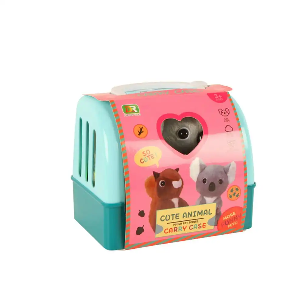 5pc Toys For Fun My First Pet Koala Plush w/ Carry Case Kids/Children Toy 3+