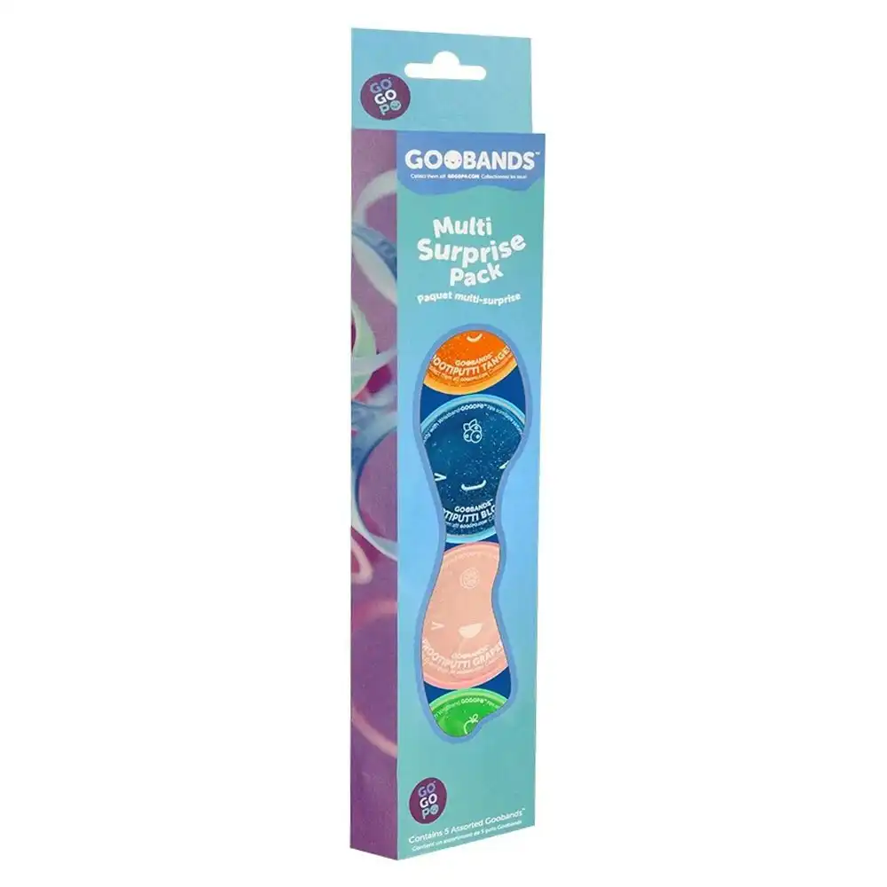 5pc Goobands Gift Pack Modelling Paste Kids/Children 3y+ Craft Toy Assorted