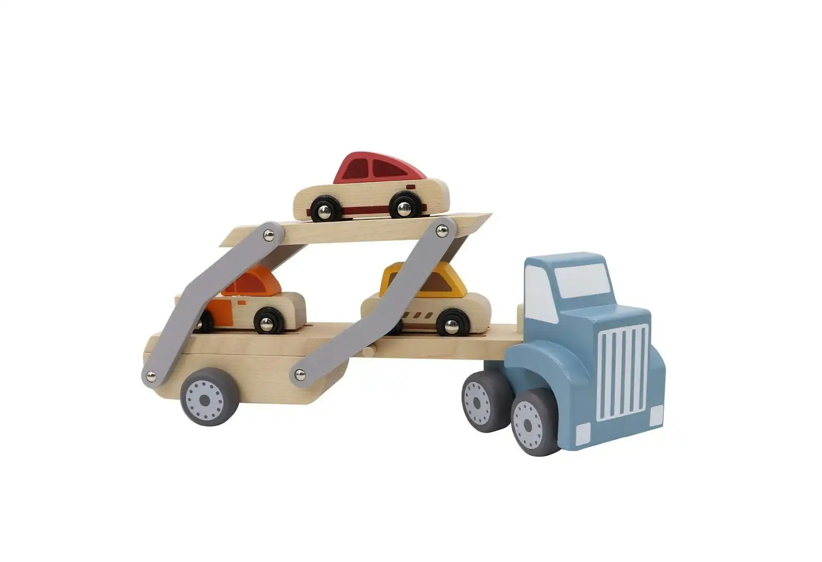 Kaper Kidz Wooden Calm & Breezy Car Carrier Kids/Children Play Toy 46.3cm 3+