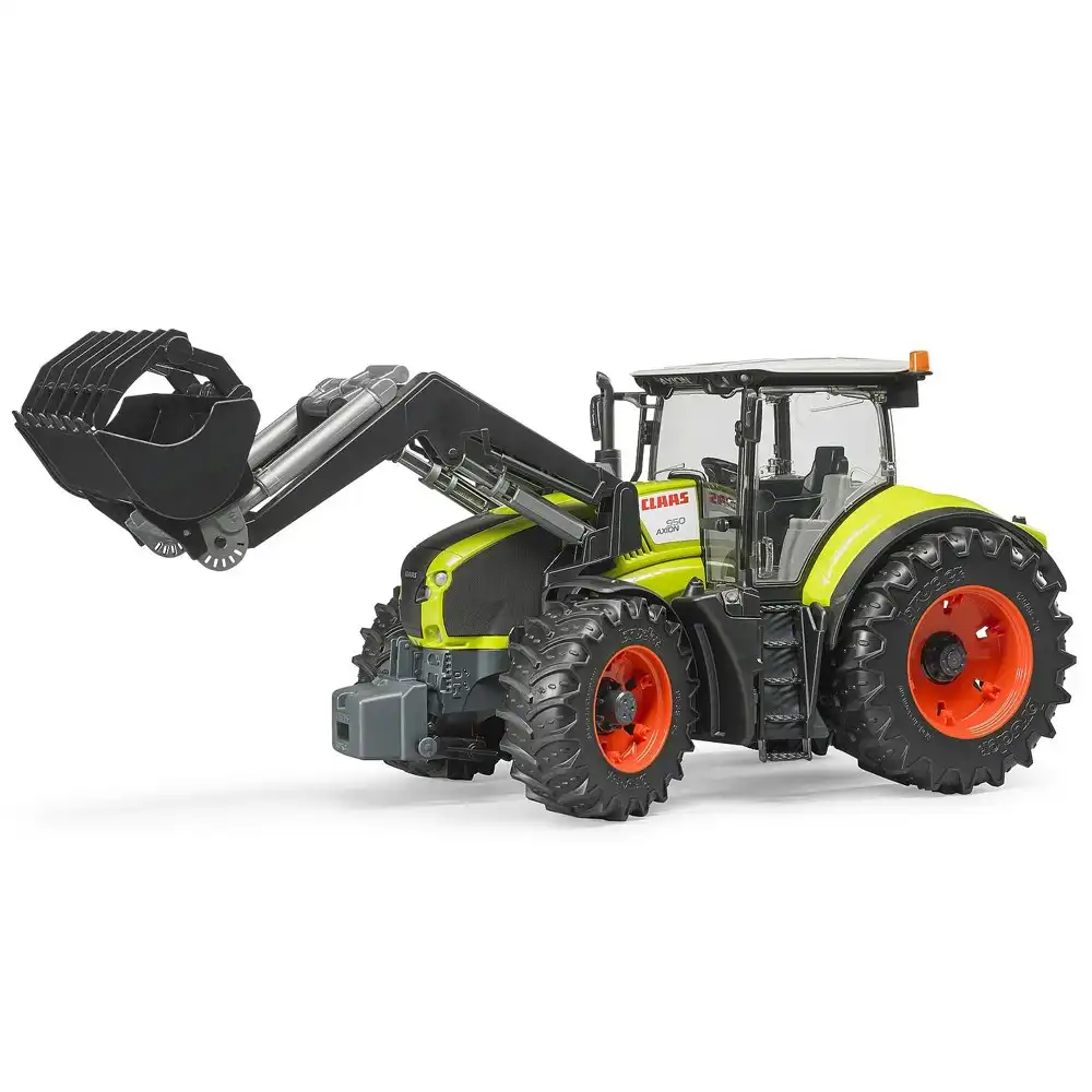 Bruder 1:16 Claas Axion 950 44.5cm Tractor w/ Front Loader Kids Vehicle Toy 3y+
