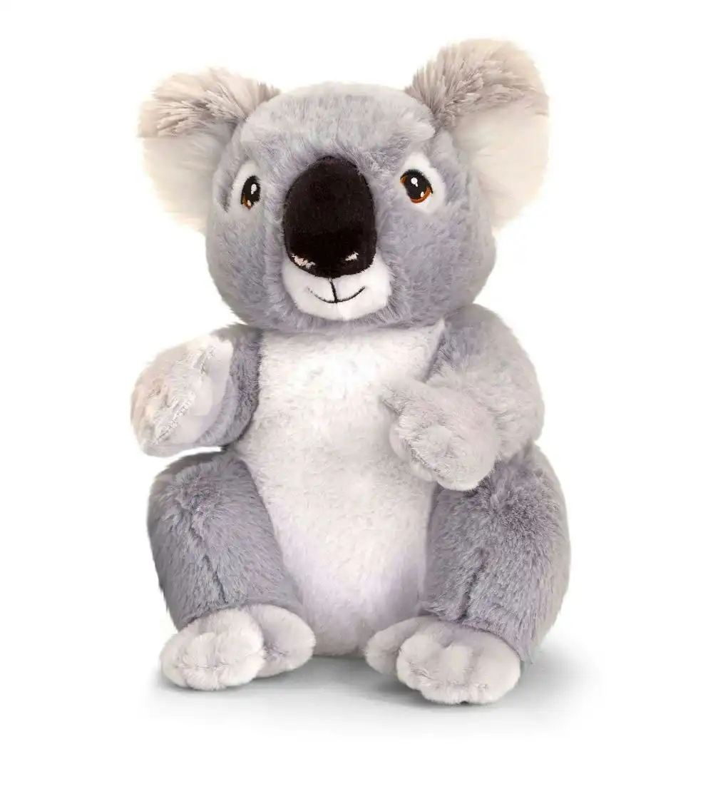 Keeleco 18cm Koala Kids/Children/Toddler Animal Soft Plush Stuffed Toy Grey 3y+
