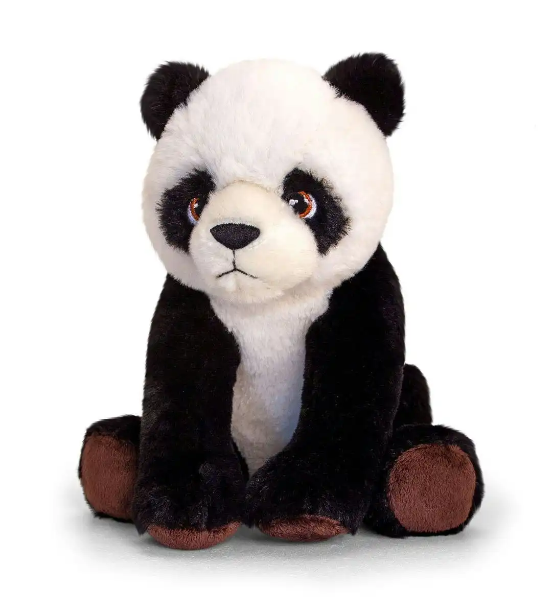 Keeleco 18cm Panda Kids/Children Animal Soft Plush Stuffed Toy Black 3y+